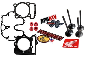 Honda TRX 400EX 400X XR400R Valves Set Gasket Kit RED Seals Kibblewhite USA Made - Picture 1 of 24