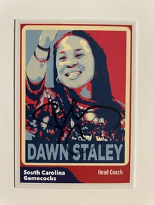 DAWN STALEY autograph SOUTH CAROLINA GAMECOCKS 3x Champion custom card signed - Picture 1 of 2