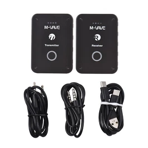 M-VAVE WP-9 2.4G Sistema di monitoraggio auricolare wireless trasmettitore ricevitore 4 canali - Foto 1 di 12