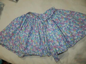 Girls size 4/5 Ditsy Floral Full Bodied Lined Twirl Skirt with tie waist Carters - Picture 1 of 5