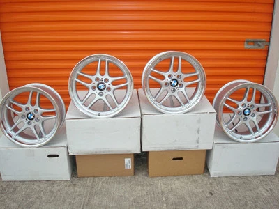 Rodas de fábrica BMW 18 genuínas E31 M paralelas fabricante de equipamento original 840i 840ci 850i 850ci 850CSI - Imagem 1 de 4