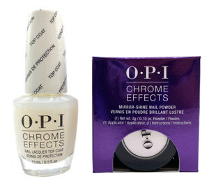 OPI Chrome Effect Amethyst Made the Short List Nail Powder+Nail Lacquer Top Coat