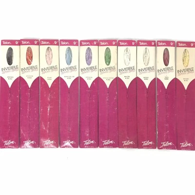 Talon 9" Invisible Zephyr Zipper Style 804-1 Vintage Made USA Various Colors  - Image 1 of 2
