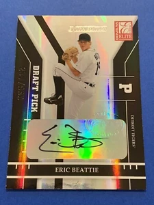 ERIC BEATTIE (TAMPA U SPARTANS HOF) Signed RC 2004 Elite TIGERS Autograph Auto - Picture 1 of 2