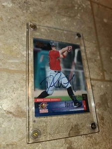 2002 UPPER DECK DAVID WRIGHT AUTO CAPITAL CITY BOMBERS AUTOGRAPH MINOR LEAGUE RC - Picture 1 of 5