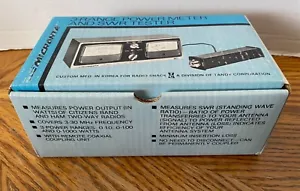 Vintage NOS Micronta Radio Shack 21-520A CB Test Meter SWR/WATT - Picture 1 of 15