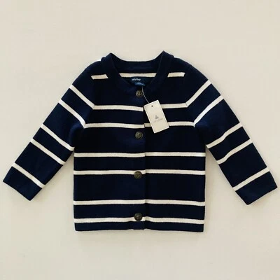 Cárdigan suéter náutico a rayas Gap Baby 6-12 meses nuevo con etiquetas Foto 1 de 4