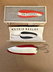 DARDEVLE #16 Spoon Vintage Metall Angelköder & Box Lou J. Eppinger Detroit, MI - Bild 1 von 24