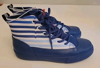 Hunter for Target ребенка унисекс погружной холст высоты верхний кроссовок / дождя ботинки Sz 4 - Изображение 1 из 4