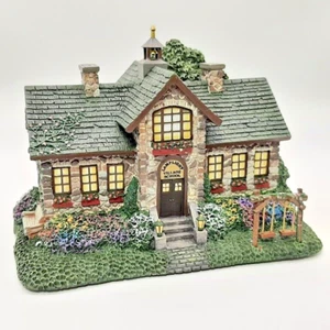 Hawthorne Thomas Kinkade Lamplight Village "Lamplight Village School" 2001 79744 - Picture 1 of 18