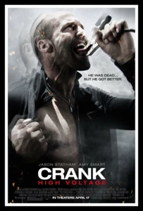 Crank - High Voltage Movie Poster Print & Unframed Canvas Prints - Picture 1 of 6