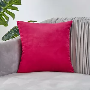 Set Of 2 Throw Pillow Case Cover pay for 1, receive 2 solid colors - Picture 1 of 40