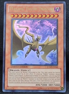 Yugioh Malefischer Wahrheitsdrache JUMP-DE048 Ultra Rare Limited Edition NM - Bild 1 von 9