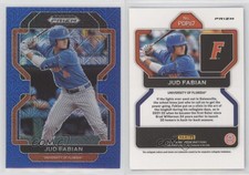 2022 Panini Prizm Draft Picks Blue Mojo Prizm Jud Fabian #PDP67