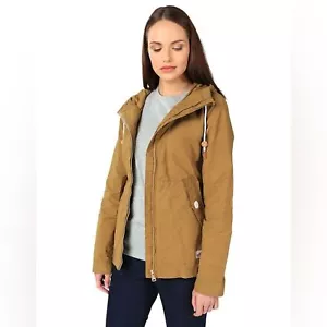 NEW Penfield Gibson XS Rain Jacket Tan Brown Water Resistant Dry Wax Zipper - Picture 1 of 12