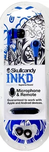 New, Skullcandy,Ink'd 2 Earbud Headphones, Blue/Black, S21KDY-101, Free Shipping - Picture 1 of 13