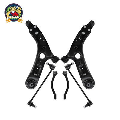 6Pcs Front Lower Control Arms with Ball Joints Kit Fit For 2014-2019 Kia Soul EV - Image 1 of 4