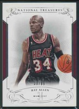 Ray Allen 2013-14 National Treasures Base Miami Heat 39/99