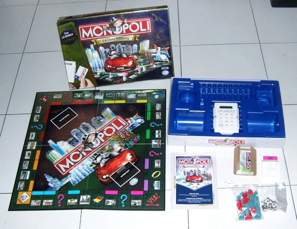 MONOPOLI Edizione BANKING Editrice Giochi 2008 OTTIMO COMPLETO Monopoly - Immagine 1 di 1