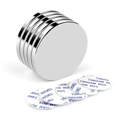 LOVIMAG Super Strong Neodymium Disc Magnets, Powerful Rare Earth Magnets 5-Pack