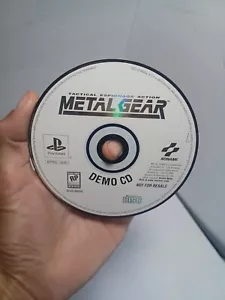 Metal Gear Solid Demo CD - Not for Resale (PS1) Disc Only Tested Working - Picture 1 of 4