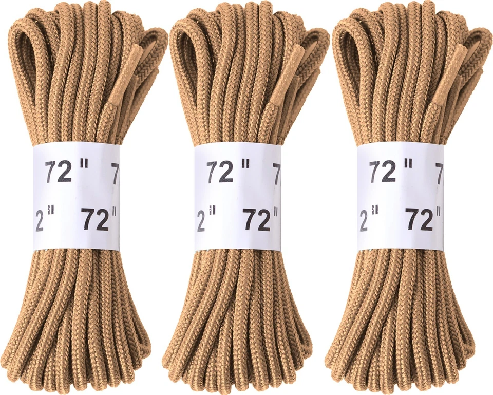 Rothco 72 Inch Desert Tan Boot Laces - 7159