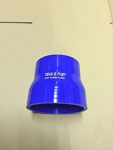Silikonschlauch Reduzierung 2" - 2,25" 51 - 57 mm Reduzierer Schlauch Blau 50 55 - Bild 1 von 1