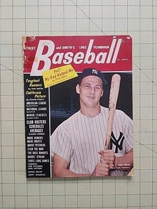 1963 STREET AND SMITH'S YEARBOOK BASEBALL - Picture 1 of 6