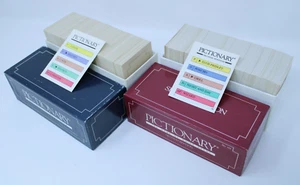 Vintage Original 1985 Pictionary 1st & 2nd Edition Game Replacement Card Sets - Picture 1 of 6