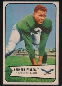 Bowman Kenneth Farragut 1954 #87 Philadelphia Eagles EX-MT *¡Bien centrado!* SP - Imagen 1 de 2