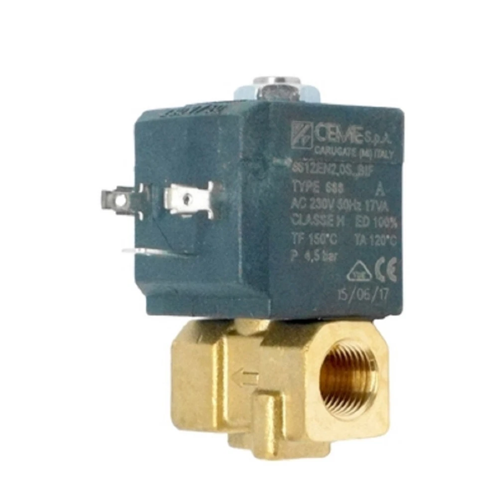 Elettrovalvola ceme femmina/femmina 1/4" bobina 7 watt 6612EN20SBIF