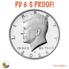 2024 P D & S *Proof* Kennedy Jfk 50c Half Dollar-U.S. Mint 3 coin set -Pre-Sale-