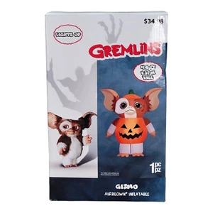 Gemmy Inflable Soplado por Aire Halloween Gremlins Gizmo 4.5FT Calabaza - Imagen 1 de 6