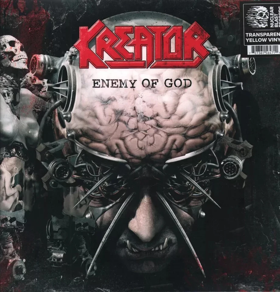 Kreator ‎– Enemy Of God 2 LP Colored Vinyl Album SEALED NEW THRASH METAL RECORD - Image 1 of 1