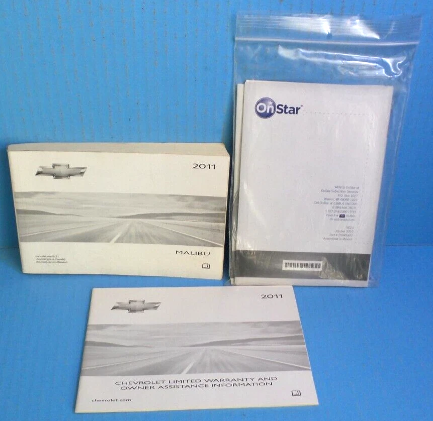 Chevrolet Malibu 11 2011 manual del propietario   Foto 1 de 1
