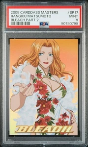 2005 Cardass Masters Rangiku Matsumoto Bleach Part 2 #SP 17 PSA 9 MINT O HIGHER - Picture 1 of 2