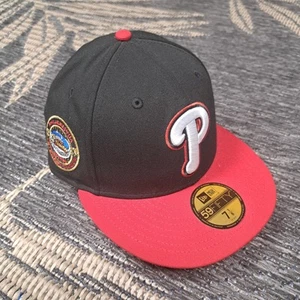 Gorra ajustada Philadelphia Phillies 76ers Colorway Club lanzamiento talla 7 1/8 - Imagen 1 de 7