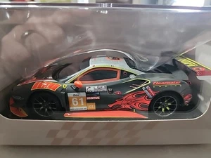 GL RACING GL-488-GT3-007 FERRARI 488 GT3 #61 LIVERY BODY: GREY/ORANGE - Picture 1 of 2