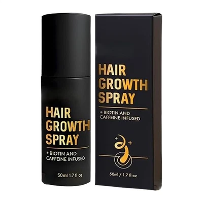 HaloGrow Hair Growth Spray 50ml Natural Hair Thickening Gentle Regrowth Mist - Image 1 of 4