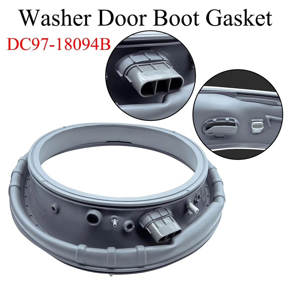 Washer Door Boot Gasket Compatible with Samsung DC97-18094B AP5917067 PS9606239 - Image 1 of 4