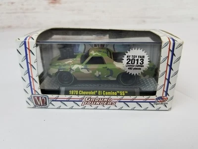 M2 Machines NY Toy Fair 2013 Limited  Edition El Camino SS 1 of 492 Camo 82161 - Image 1 of 4