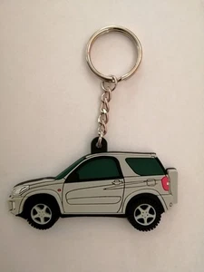 Toyota Rav 4 Porte-clés souple Repro Constructeur - Foto 1 di 1