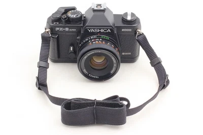 [N MINT] Yashica FX-3 Super 2000 35mm SLR Film Camera 50mm f/1.9 Lens From JAPAN - Image 1 of 4