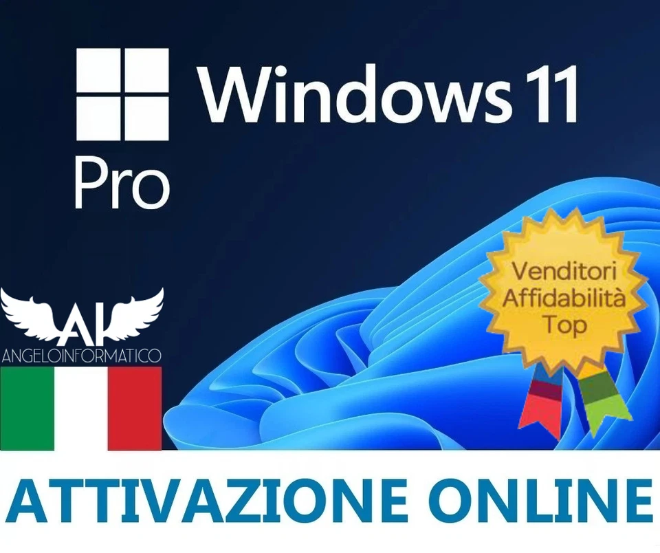 WINDOWS 11 PRO LICENZA ORIGINALE FATTURA ITALIANA E GARANZIA - Imagen 1 de 1