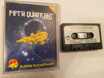 SPECTRUM.THE FIFTH QUADRANT CASSETTE GAME - Image 1 of 3