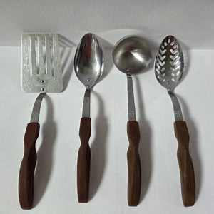 Cutco Kitchen Utensils Spatula Spoon Ladle Slotted Spoon 12 13 15 16 USA 4pc Lot - Picture 1 of 9