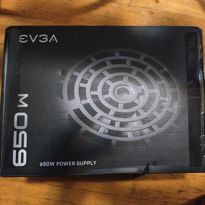 ¡NUEVO! Fuente de alimentación no modular EVGA 650W 100-N1-0650-RX 650W Foto 1 de 3