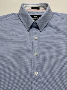 Butter Cloth Button Shirt Short Sleeve Icy Cotton Slim Fit Flex Buttercloth - Picture 1 of 9