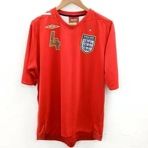 Umbro England Men's 2006-08 Away Shirt Size L #4 Gerrard Umbro RMF52-SM - Picture 1 of 8