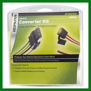 Hopkins Vehicle to Trailer Power 4 Flat with Power Taillight Converter #46255 - Foto 1 di 2